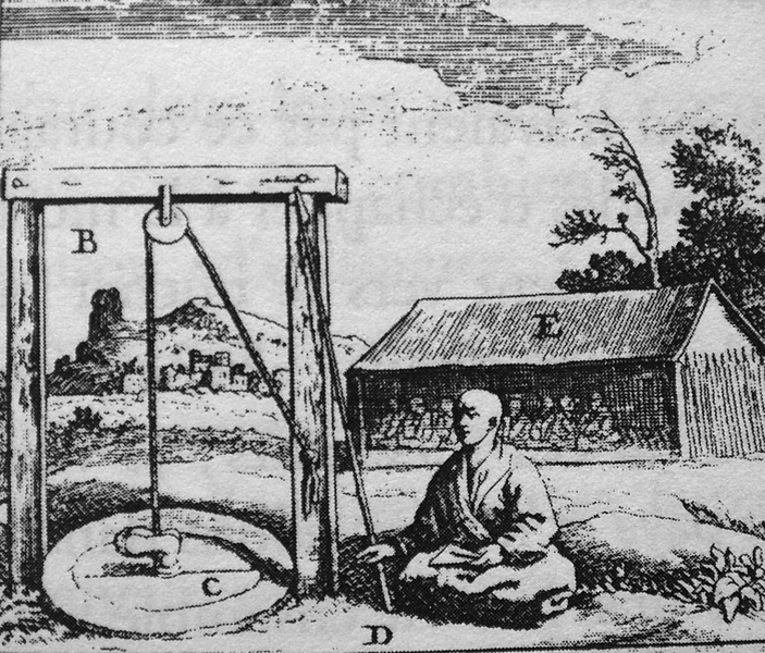 17th century Japanese hole hanging
