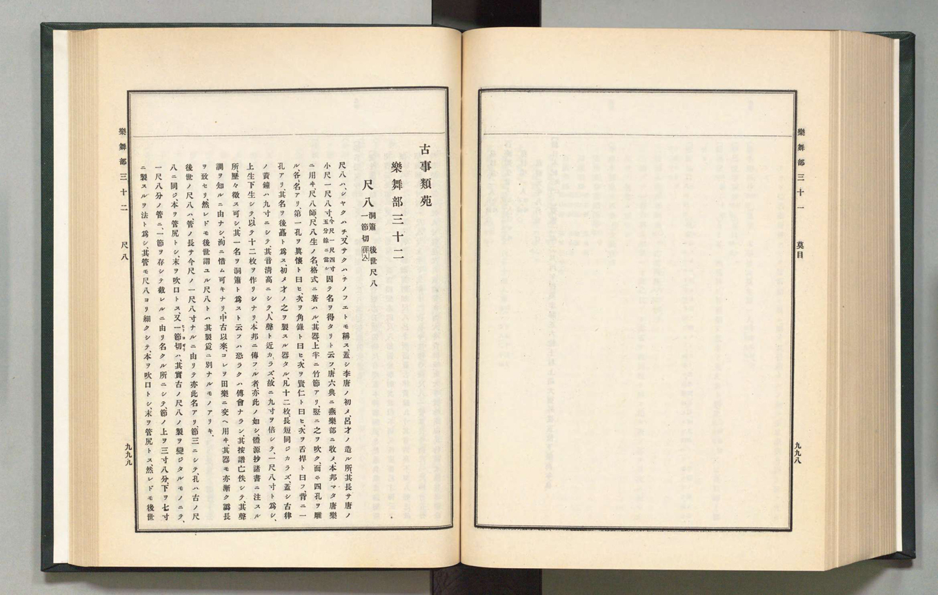 The Fuke-shū chapter in the <I>Koji ruien</I> source collection Volume 37, 1910, page 999