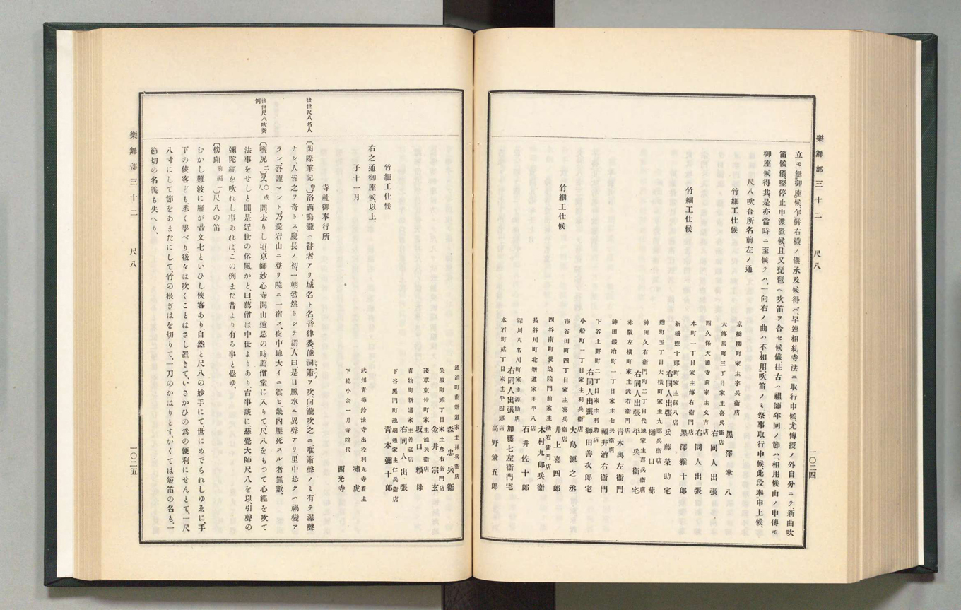 The Fuke-shū chapter in the <I>Koji ruien</I> source collection Volume 37, 1910, pages 1024-1025