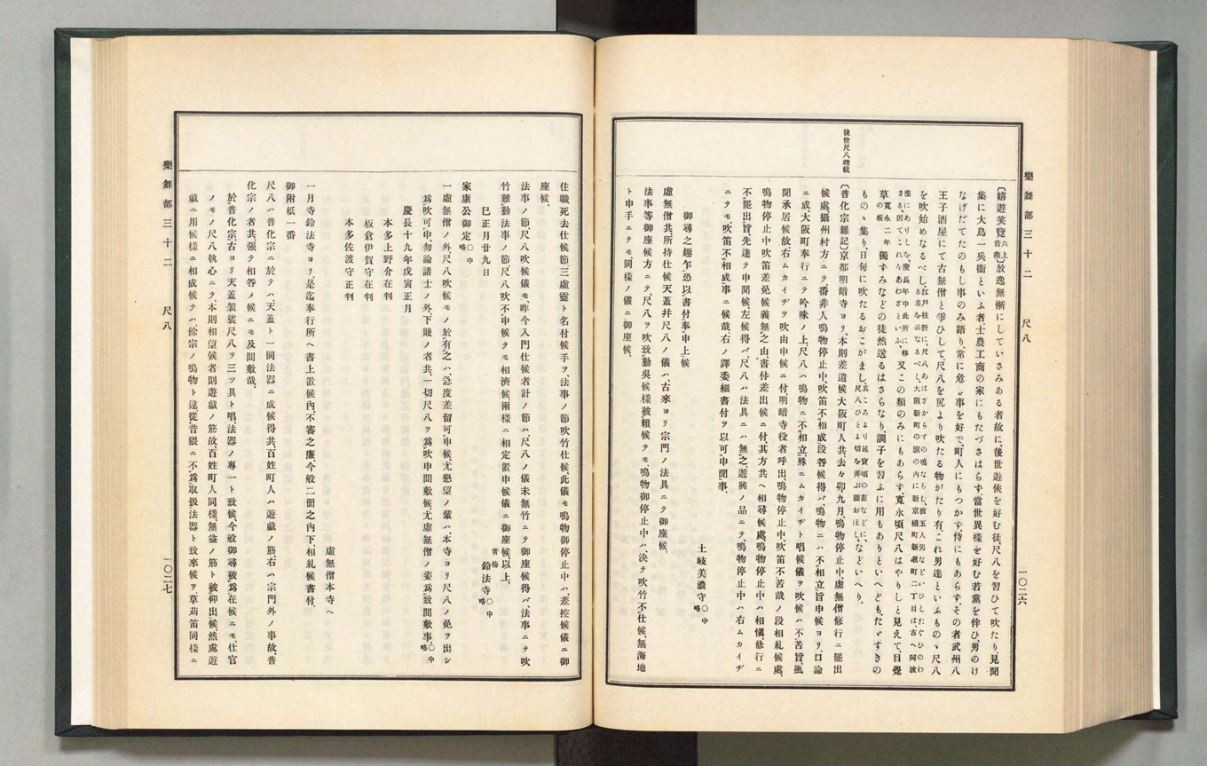 The Fuke-shū chapter in the <I>Koji ruien</I> source collection Volume 37, 1910, pages 1026-1027